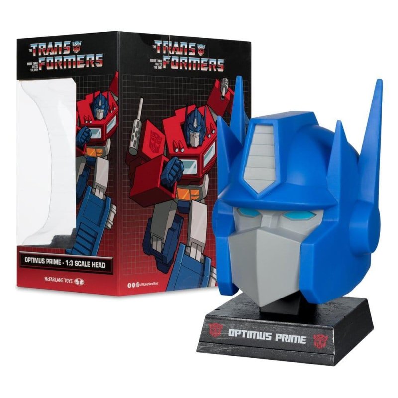 TRANSFORMERS - Optimus Prime - Statuette Mini Réplique Tête 1/3 19cm