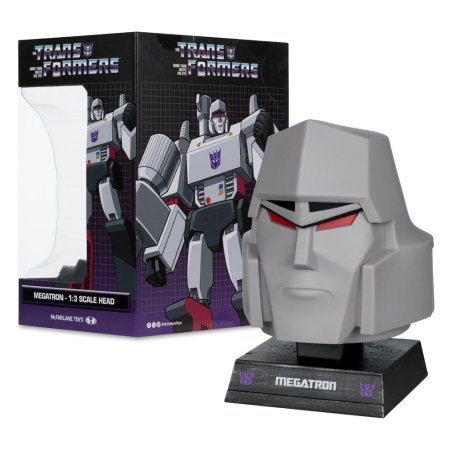 TRANSFORMERS - Megatron - Statuette Mini Réplique Tête 1/3 18cm