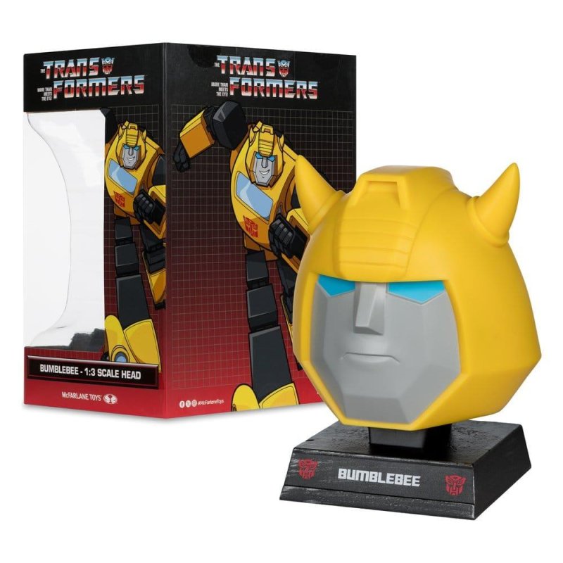 TRANSFORMERS - Bumblebee - Statuette Mini Réplique Tête 1/3 17cm