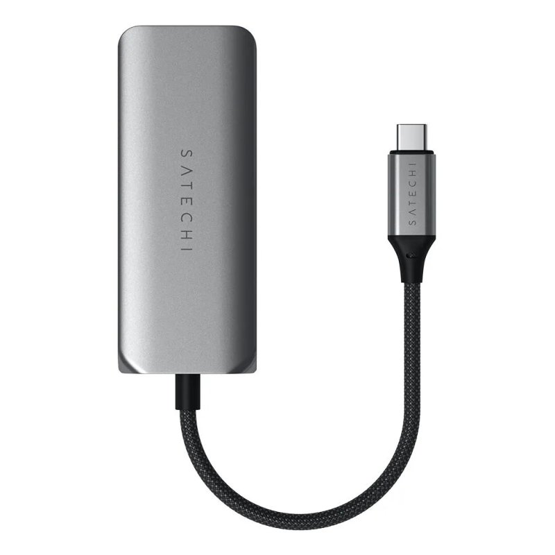 Satechi ST-H3C25EM interface hub USB Type-C 10000 Mbit/s Grey