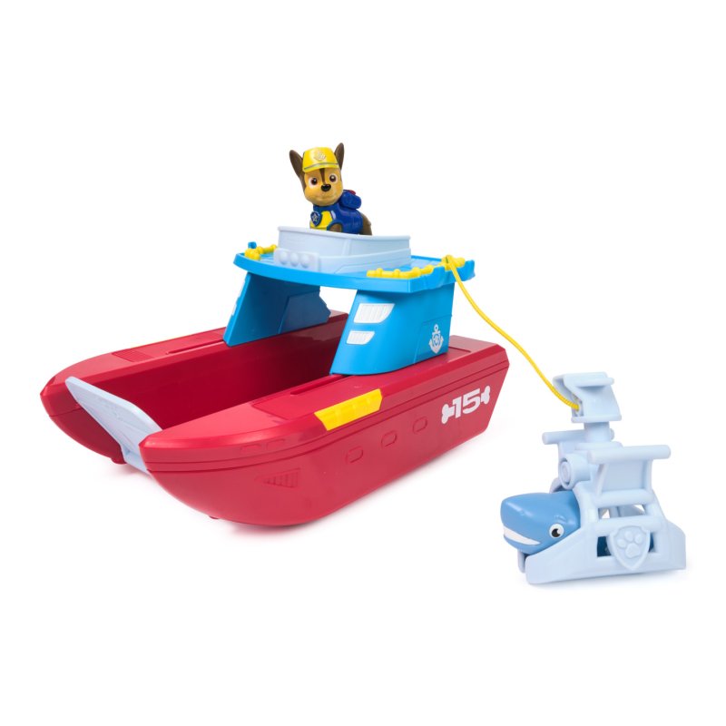 PAW Patrol Sea Patroller Vehicle with Chase and Shark Figure, 2 Patrol Modes, Kids Toys for Boys and Girls Ages 3 and Up