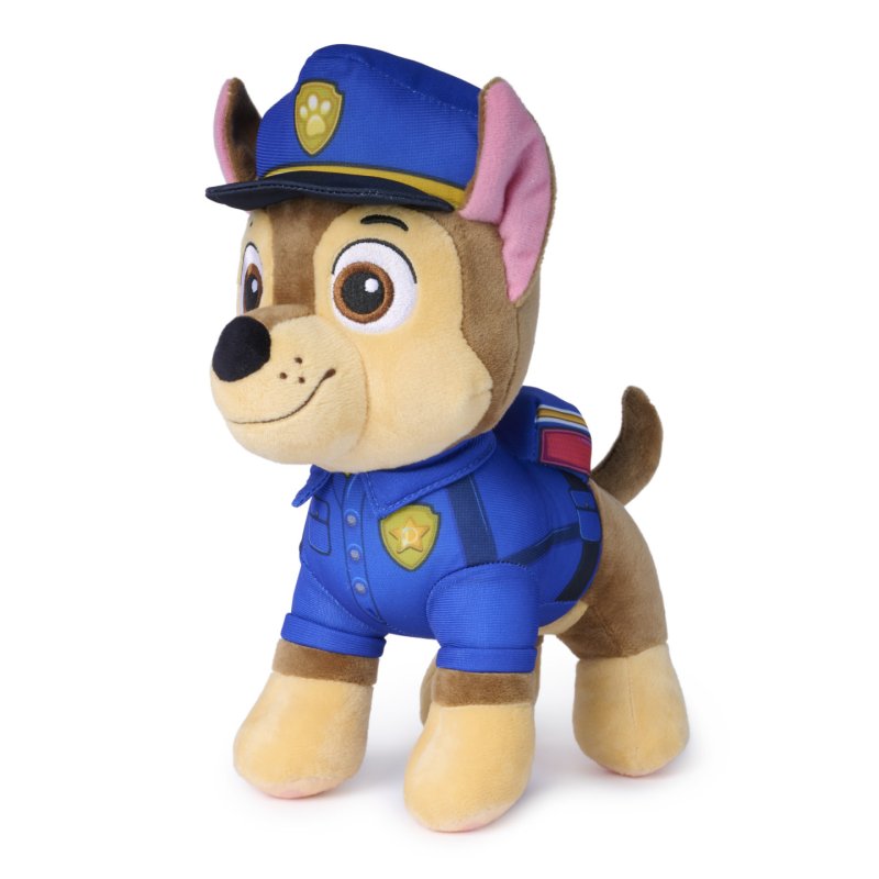 PAW Patrol PELUCHE 25 CM CHASE SEARCH & RESCUE La Pat' Patrouille