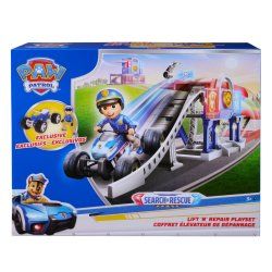 PAW Patrol Search & Rescue Lift 'N' Repair Playset with Exclusive Figure & Vehicle, Over 30 Inch Long, Kids Toys for