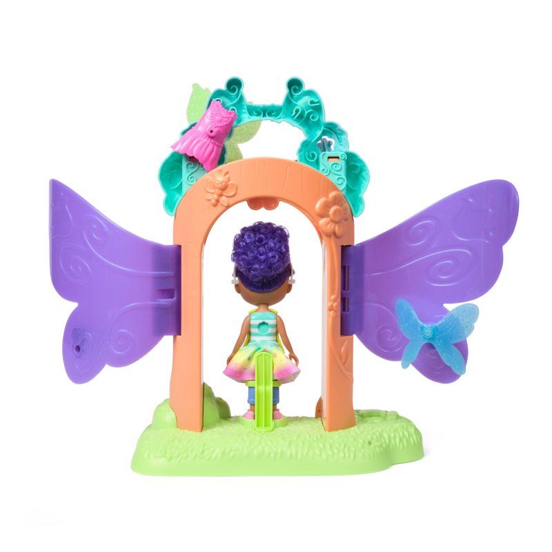 Gabby's Dollhouse Fairylandia, Fairy Magic Reveal Playset with Transforming Feature and Dollhouse Accessories, Kids