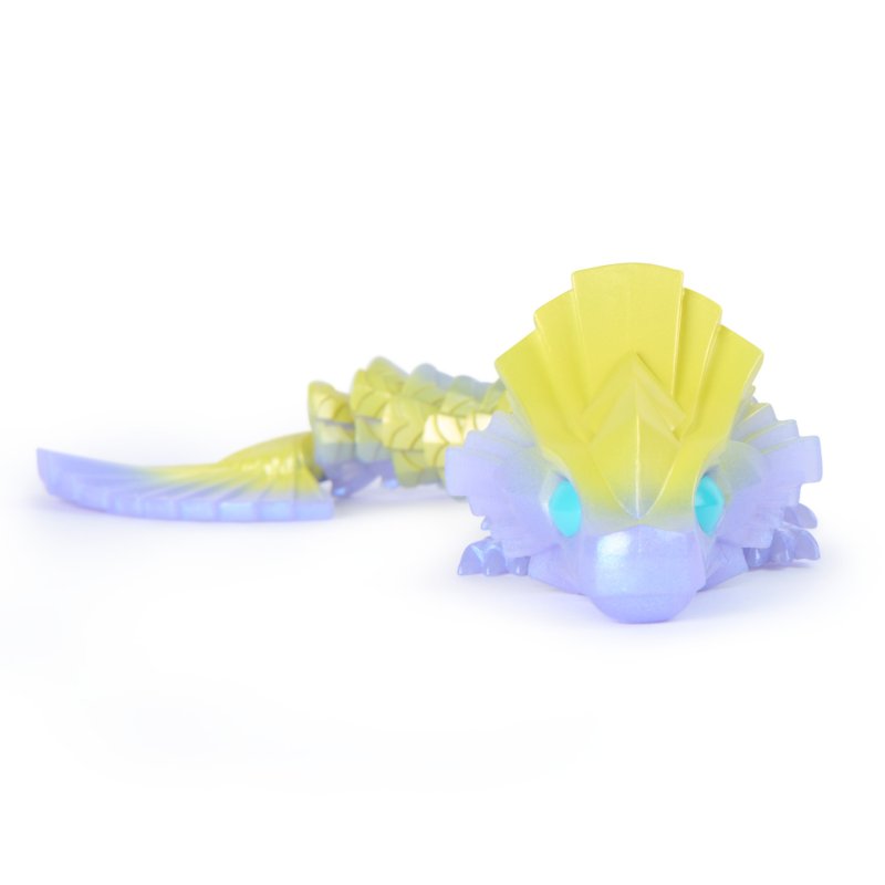 CrystaLynx Dragons, 9-inch Collectible Articulated Dragon Toy Figure for Kids & Adults, Blind Box, Fidget Toys for Home