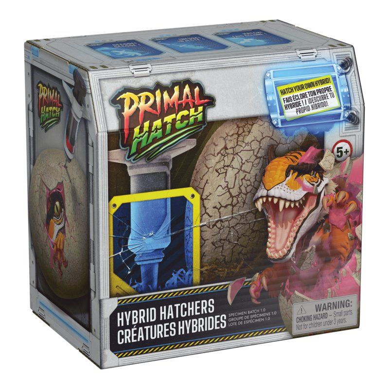 Primal Hatch Hybrid Hatchers Toy Dinosaur & Egg, Mystery Mini Dino Creature, Kids Toys for Boys & Girls Aged 5 & Up,
