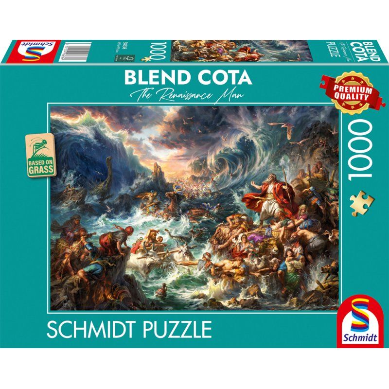Schmidt Spiele Le chemin à travers la mer, 1000 pcs