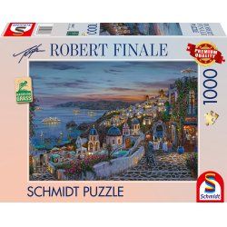 Schmidt Spiele Coucher de soleil à Santorin , 1000 pcs