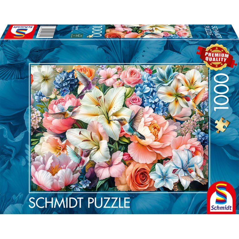 Schmidt Spiele Fleurs pastel, 1000 pcs