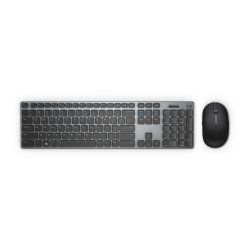 DELL KM717 keyboard Mouse included Office RF Wireless Bluetooth QWERTY Arabic Black, Grey