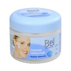 Bel Lotion Pads Sea Minerals 30 Pieces Wet Facial Wipes