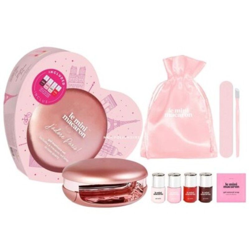 Le Mini Macaron Le Maxi Deluxe Gel Manicure Set Jadore Paris 4.1ml