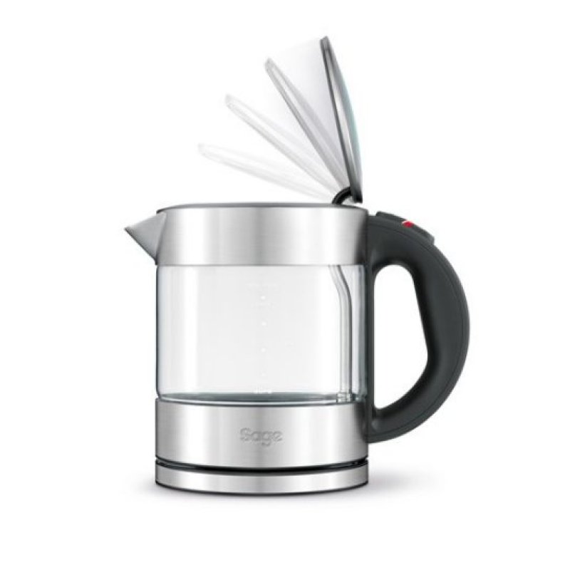 Sage the Compact Kettle Pure electric kettle 1 L 2400 W Black Silver Transparent