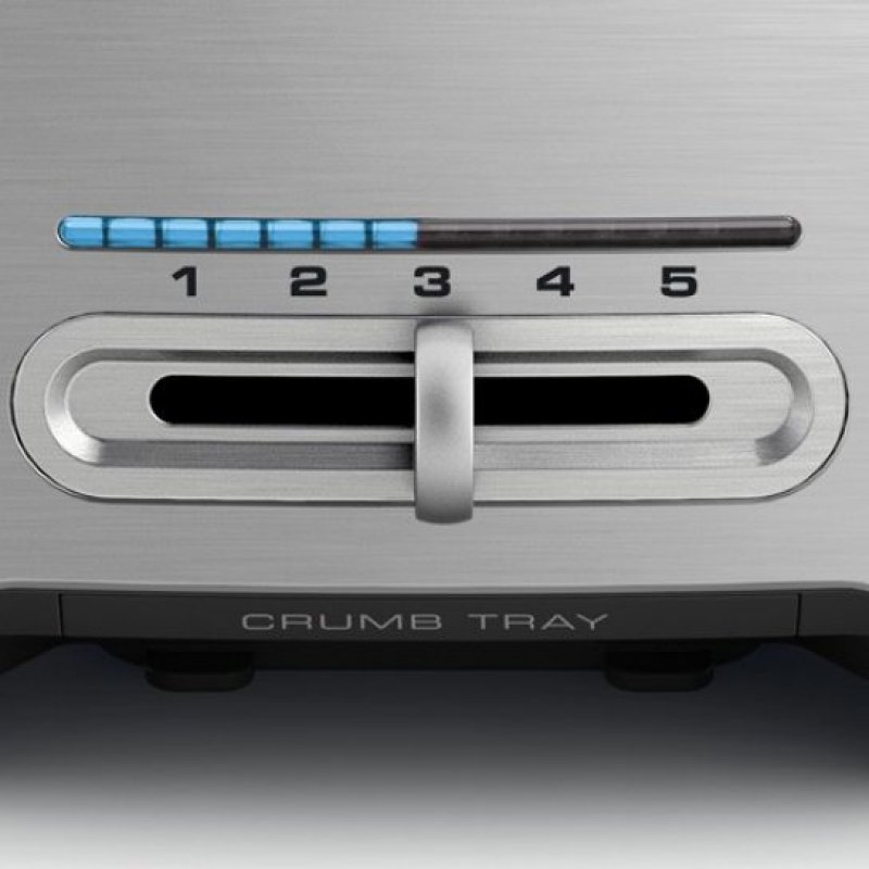 Sage the Smart Toast 5 2 slice(s) Silver