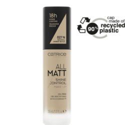 CATRICE All Matt Shine Control Make Up 30 ml Stick liquid 027 N NEUTRAL AMBER BEIGE