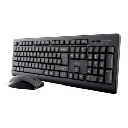 Trust Primo clavier Souris incluse Bureau RF sans fil QWERTY Italien Noir