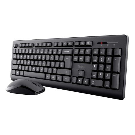 Trust Primo clavier Souris incluse Bureau RF sans fil QWERTY Anglais britannique Noir