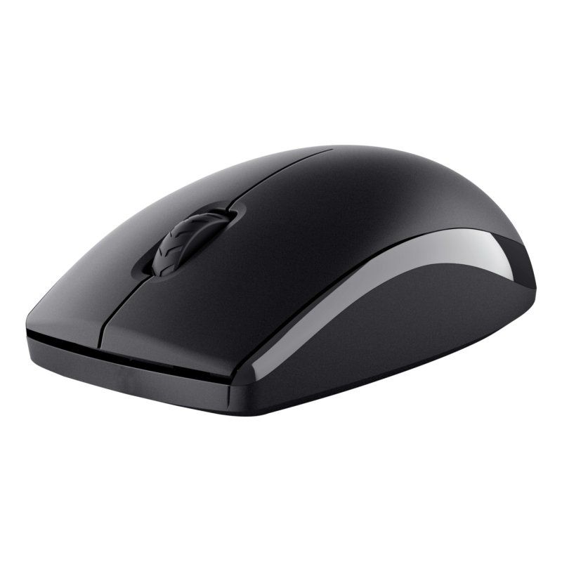 Pack 2en1 (Clavier/Souris) sans fil Trust Primo QWERTY (Noir)