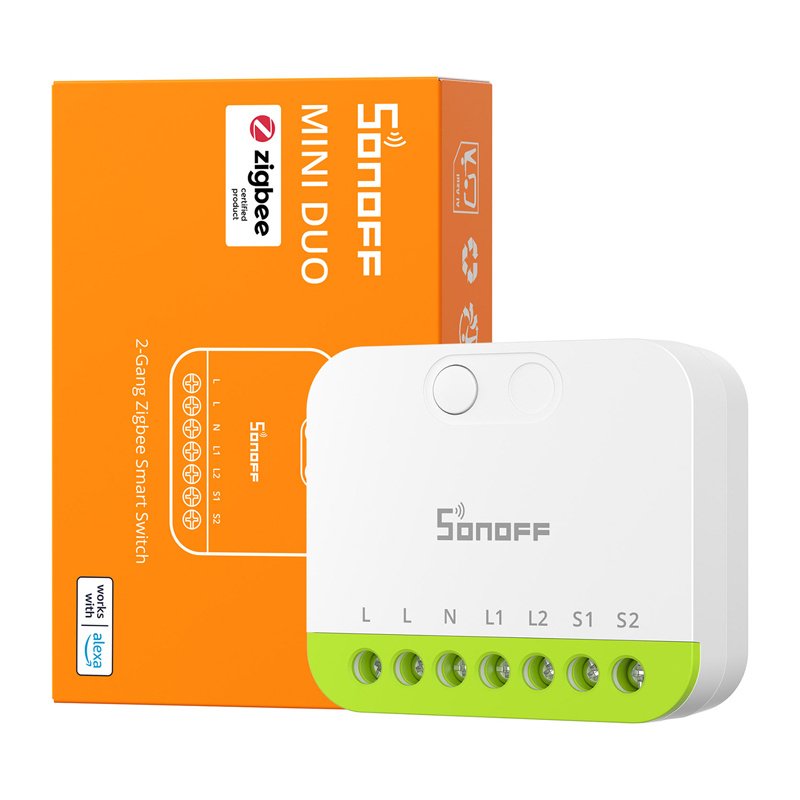 Sonoff MINI-ZB2GS ZigBee two-channel mini switch