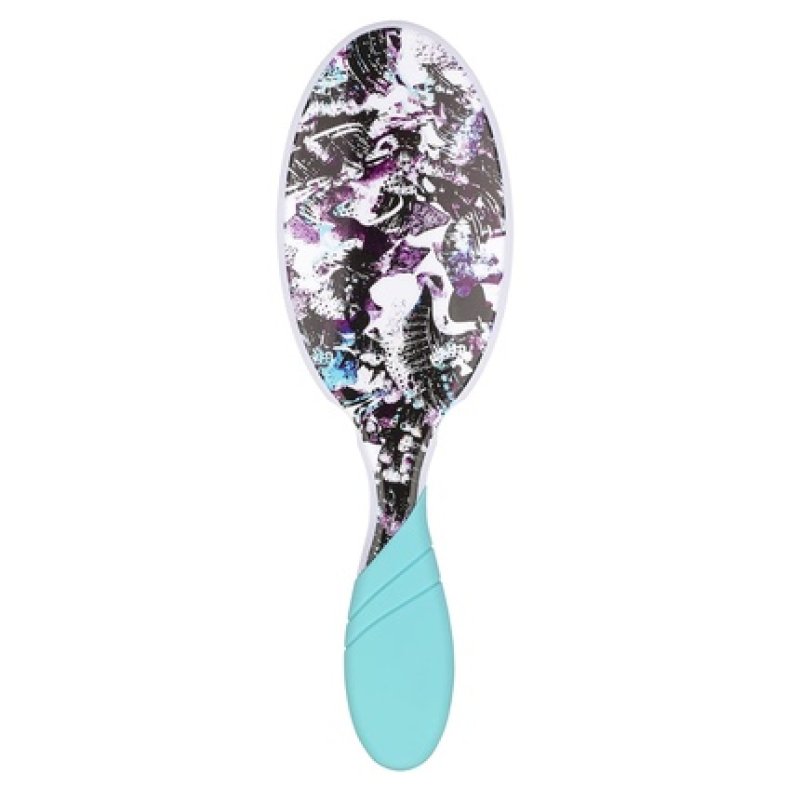 Pro Detangler Street Art Teal Wet Brush