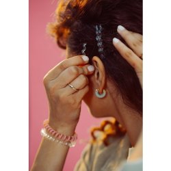 Invisibobble Waver Plus Transparent Hair Clip Crystal Clear