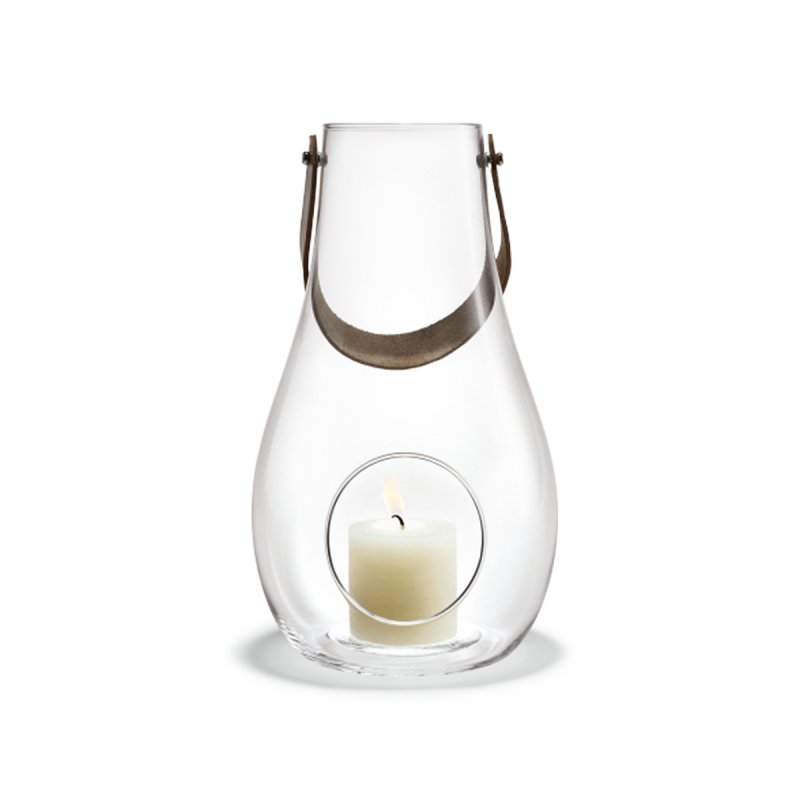 Holmegaard - DWL Lantern - 29.3 cm - Clear