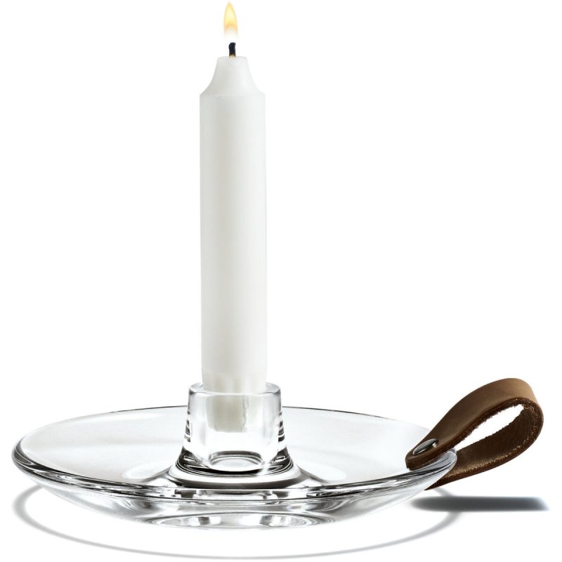 Holmegaard - DWL Candle Holder - Ø16 cm - Clear