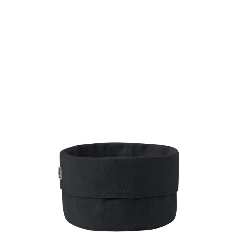 Stelton 1320 bread basket Oval Cotton Black
