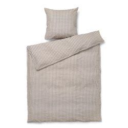 Juna - Bæk&Bølge Bed Linen 140x220 cm - Grey & Birch