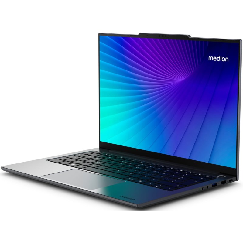 MEDION 30040132 laptop Intel Core 5 120U Ordinateur portable 35,6 cm (14") 2.8K 16 Go DDR4-SDRAM 512 Go SSD Wi-Fi 6