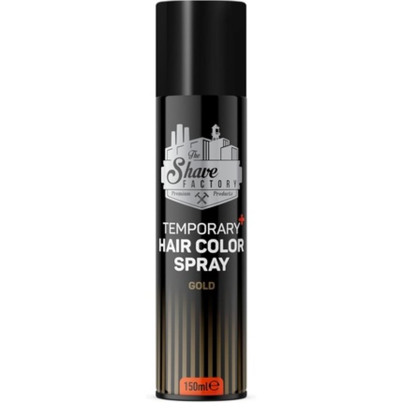The Shave Factory Temporary Hair Color Spray - Easy and Instant Colorful Hair