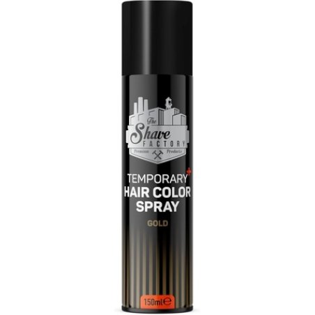 The Shave Factory Temporary Hair Color Spray - Easy and Instant Colorful Hair