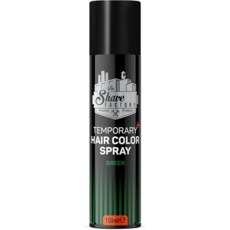 The Shave Factory Temporary Hair Color Spray - Easy and Instant Colorful Hair