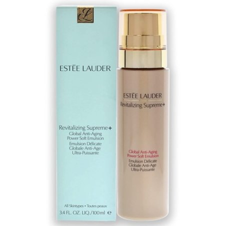 Estee Lauder Revitalizing Supreme Plus Global Anti-Aging Power Soft Emulsion for Women 3.4oz