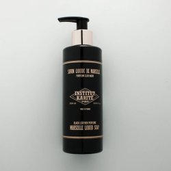 Institut Karite Paris Black Leather Marseille Liquid Soap 250 Ml