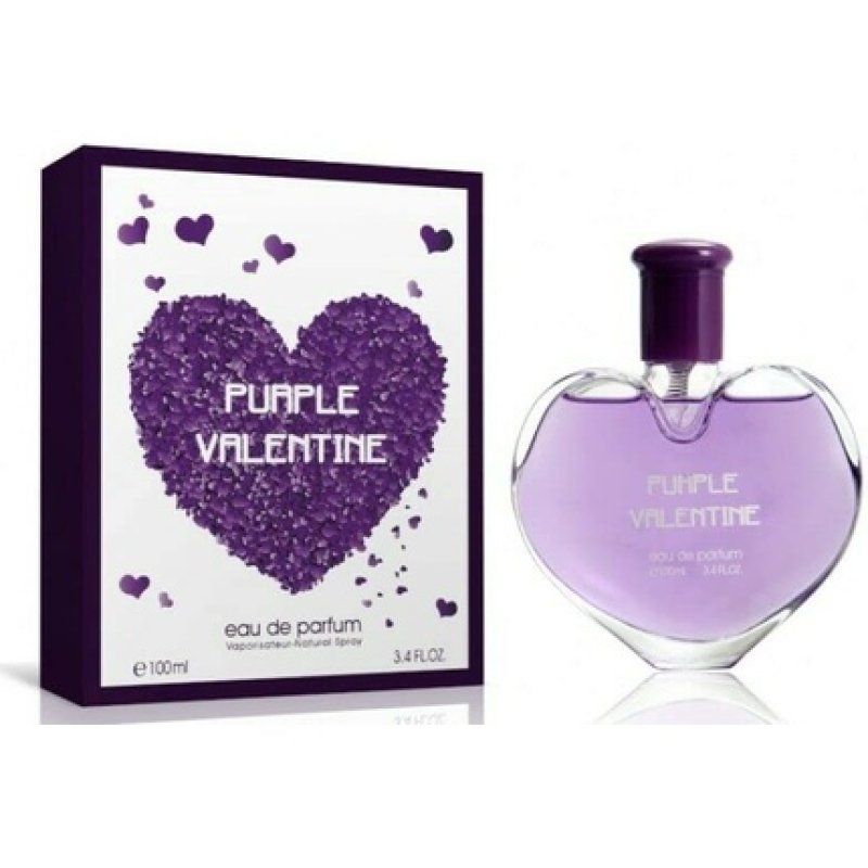 Purple Valentine Ladies Floral Fragrance EDP 100ml