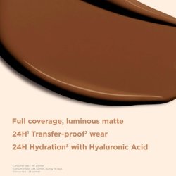 Clarins Skin Illusion Longwear Full Coverage Foundation Luminous Matte