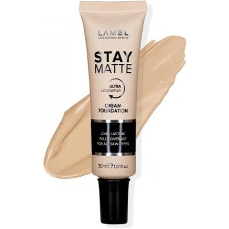 Lamel Foundation Stay Matte Smooth & Uniform Skin Matte Finish Universal