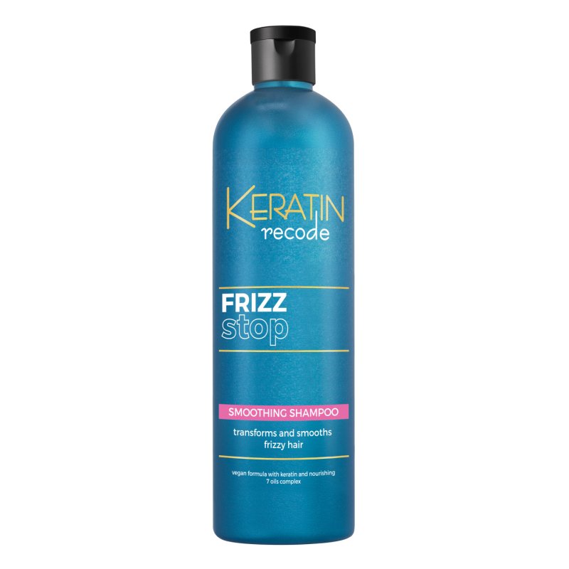 Keratin Recode Frizz Stop Smoothing, Sampon Pentru Calmarea Parului Rebel, 400ml