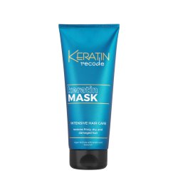 Keratin Recode Keratin Mask Intensive Hair Care, Masca Restructuranta Pentru Par Rebel, Uscat Si Deteriorat, 200ml