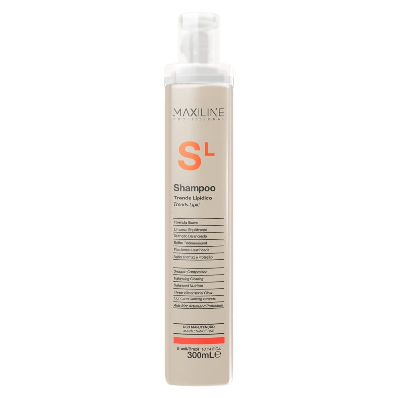 Maxiline Professional Trends Lipid, Sampon Cu Lipide Pentru Ingrijirea Parului Blond Si Colorat, 300ml