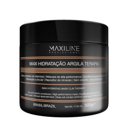 Maxiline Professional Clay Therapy, Masca hidratanta, 500ml