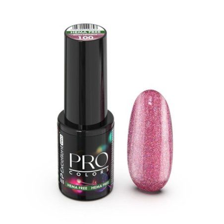 Pro Colors Hema Free Cat Eye Hybrid Nail Polish 100 Rosy Twinkle 7g