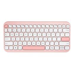 ASUS Marshmallow KW100 keyboard Home Bluetooth QWERTZ German Pink