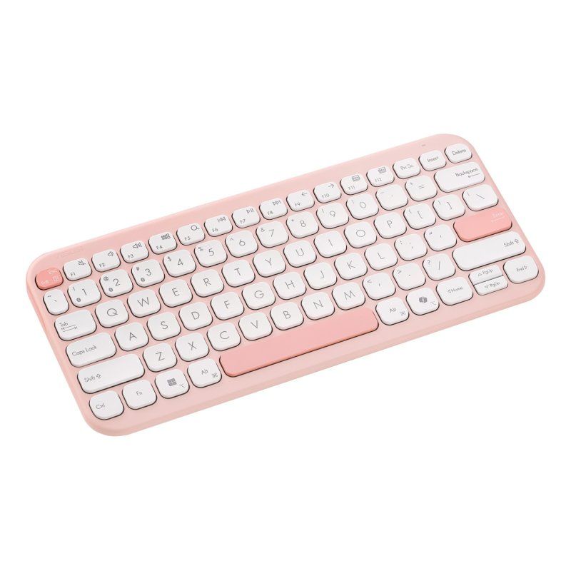 ASUS Marshmallow KW100 keyboard Home Bluetooth QWERTZ German Pink