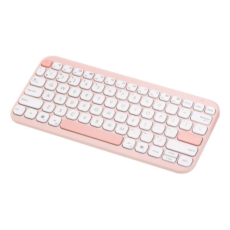 ASUS Marshmallow KW100 keyboard Home Bluetooth QWERTZ German Pink