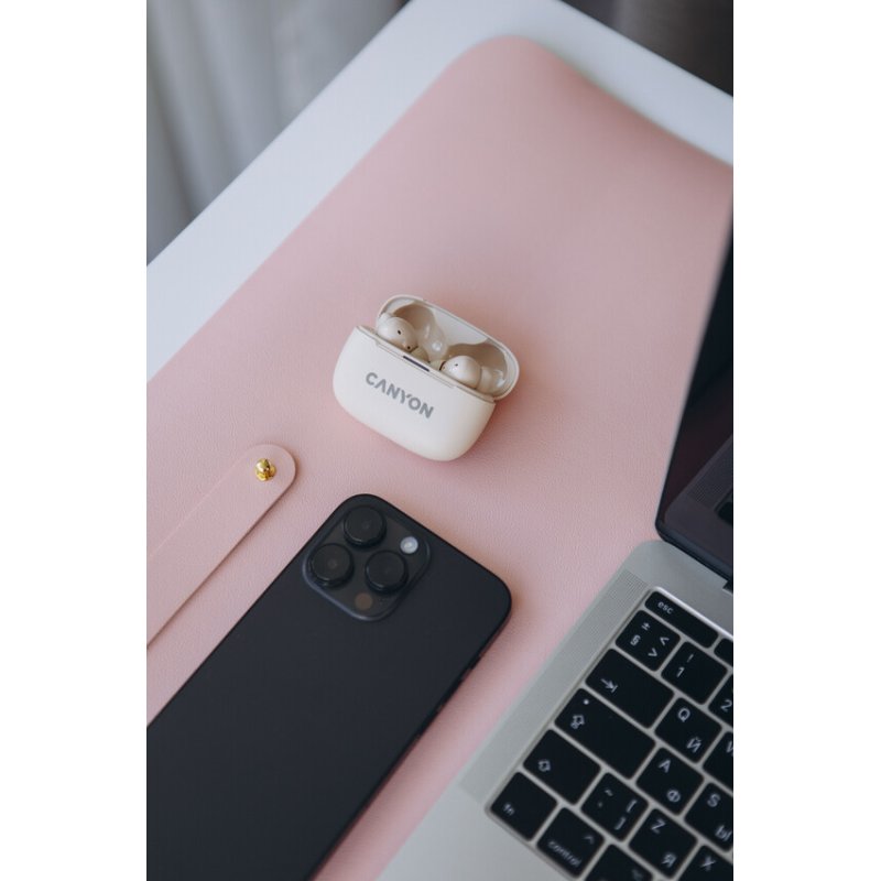 Canyon CNS-TWS10BG headphones/headset True Wireless Stereo (TWS) In-ear Calls/Music/Sport/Everyday USB Type-C Bluetooth