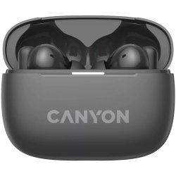 Canyon CNS-TWS10BK casque True Wireless Stereo (TWS) Ecouteurs Appels/Musique/Sport/Au quotidien USB Type-C Bluetooth