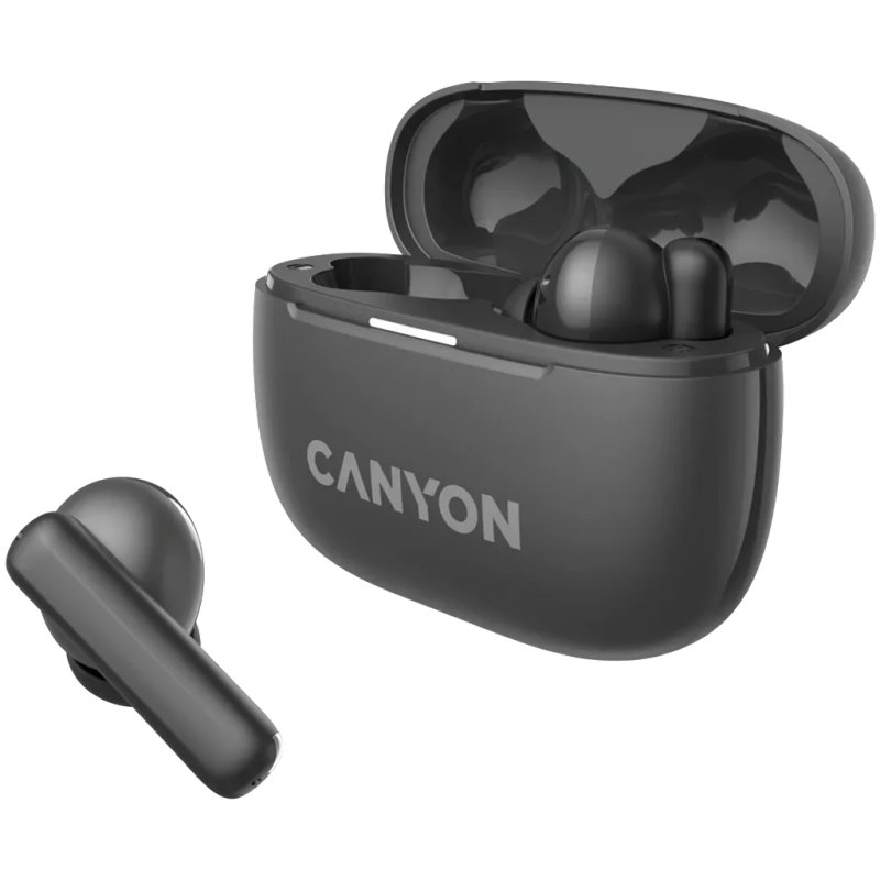 Canyon CNS-TWS10BK casque True Wireless Stereo (TWS) Ecouteurs Appels/Musique/Sport/Au quotidien USB Type-C Bluetooth
