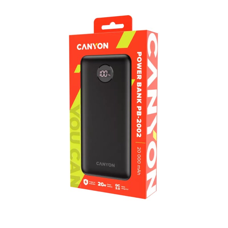 Canyon PB-2002 20000 mAh Noir